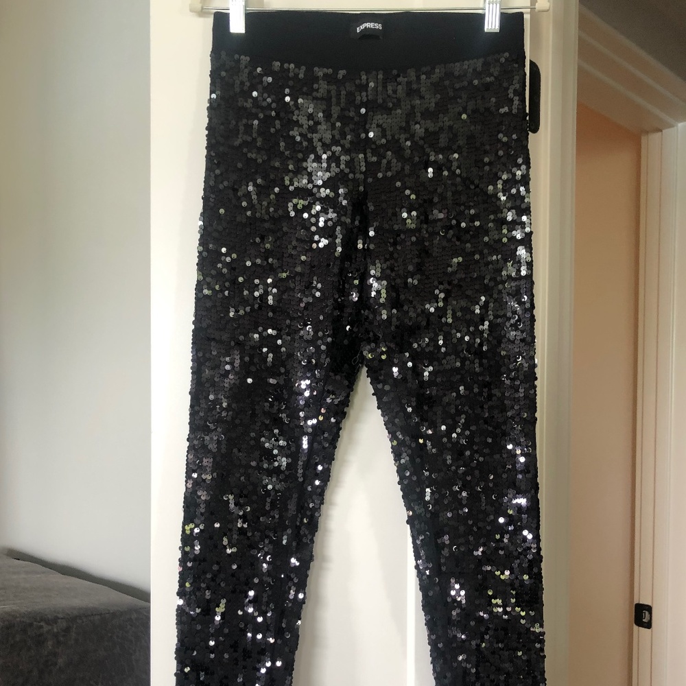 Sequin Leggings